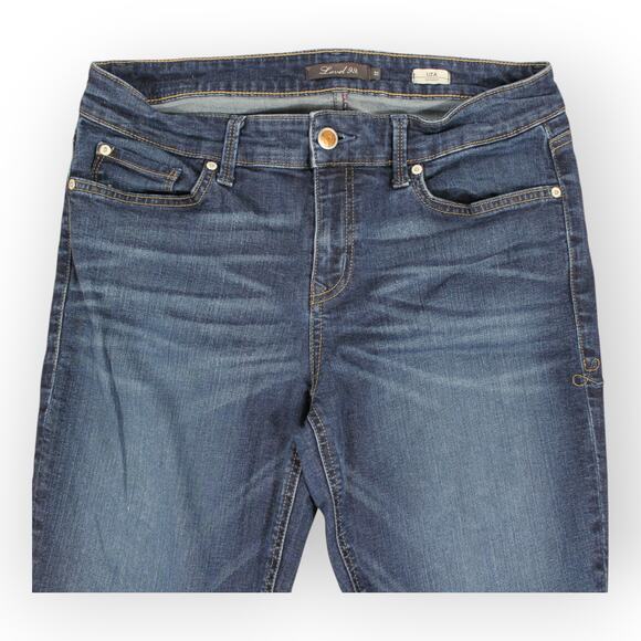 Level 99 (32) Liza Skinny Jean Sile Wash Denim Medium/Dark Mid-Rise Anthro - Picture 5 of 15